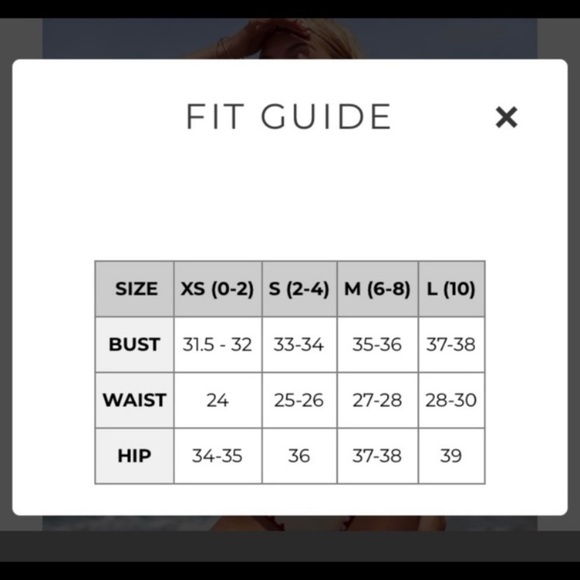 NEW Superdown White Bikini Top Revolve Ana Bandeau White Large - Picture 6 of 7